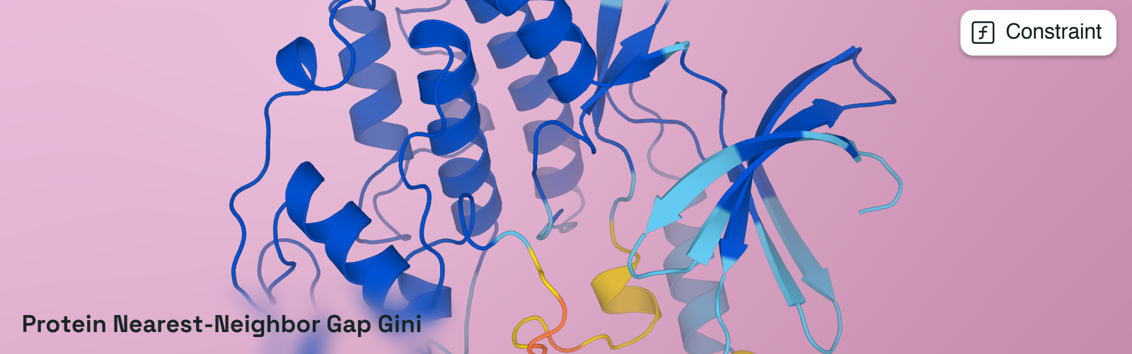 Protein Nearest-Neighbor Gap Gini